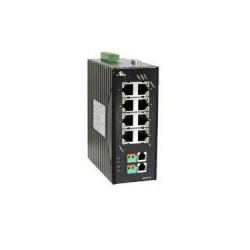 22.8mbps 10/100base-tx 2-wire efm bonded industrial ethernet extender